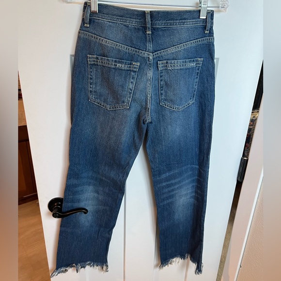We the Free, Free People Distressed Straight Leg Jeans - Picture 4 of 4